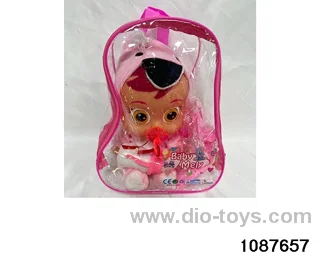 Doll set with four voices in PVC packsack