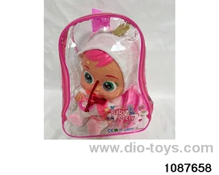 Doll set with four voices in PVC packsack