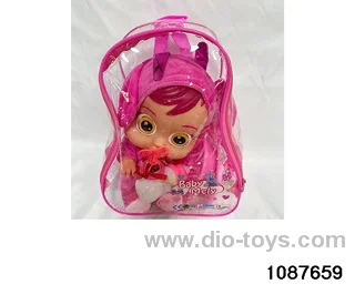 Doll set with four voices in PVC packsack