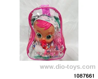 Doll set with four voices in PVC packsack