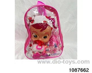 Doll set with four voices in PVC packsack
