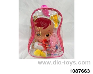 Doll set with four voices in PVC packsack