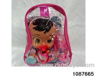 Doll set with four voices in PVC packsack