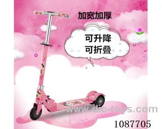 Wide board scooter for kids
