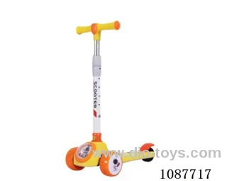 Children's scooters with lights and music