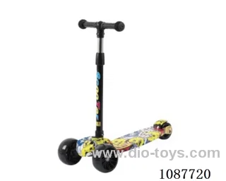 Graffiti children's scooter Hummer wheel
