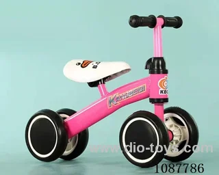 Children's three-wheeled balance car