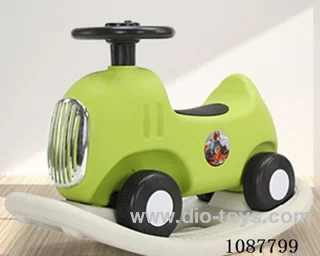 Children's four-wheel scooter + warping board