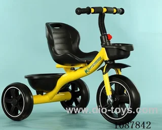 Children's three-wheeled balance car