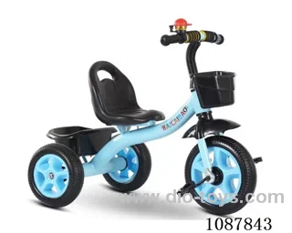 Children's three-wheeled balance car