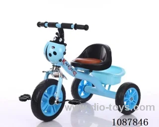 Children's three-wheeled balance car