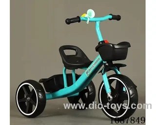 Children's three-wheeled balance car