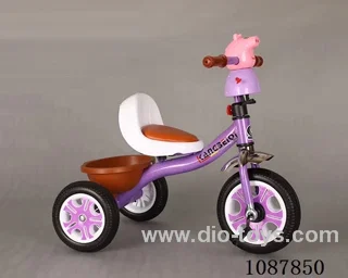 Children's three-wheeled balance car