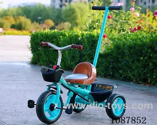 Children's three-wheeled balance car