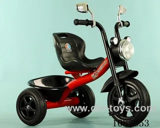 Children's three-wheeled balance car