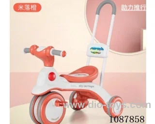 Kids tricycle bike bike + push handle