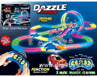 2.4G 6ch rc rail car with light not included battery