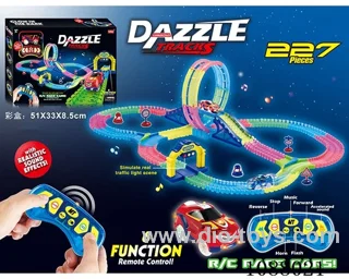2.4G 6ch rc rail car with light not included battery