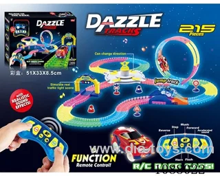 2.4G 6ch rc rail car with light not included battery