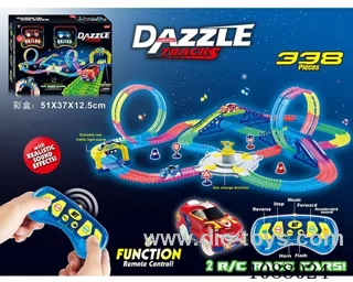 2.4G 6ch rc rail car with light not included battery