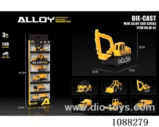 1:60 free wheel alloy car