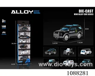 1:60 free wheel alloy car