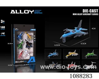 free wheel alloy airplane