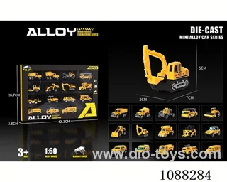 1:60 free wheel alloy car