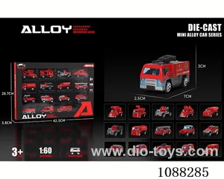 1:60 free wheel alloy car