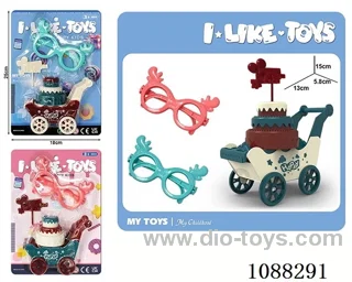 Glasses cake truck