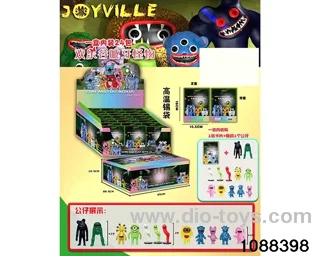 3.5-4.5 inch doll set in display box