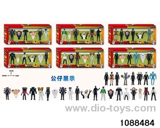 3-4.5 inch doll set in color box