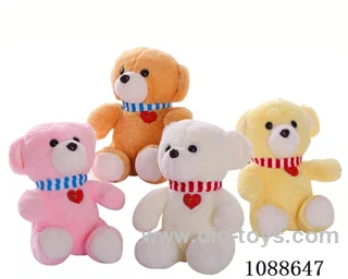 Scarf bear doll