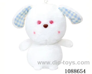 Plaid dog doll