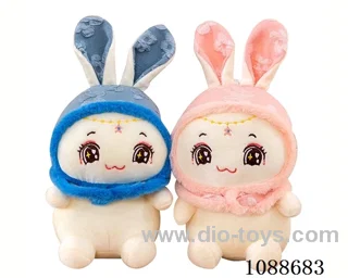 Caped rabbit doll