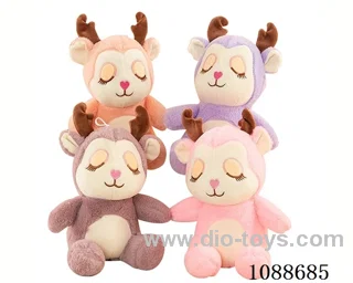 Squint-eyed deer doll
