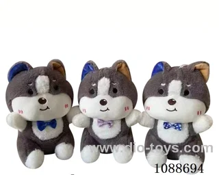 Bow tie Husky doll