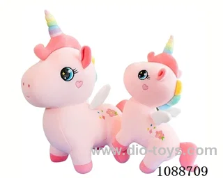 Rainbow unicorn doll