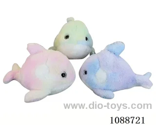 Tie-dye baby whale