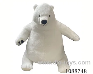 54CM white bear doll