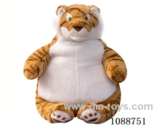 45CM lazy tiger throw pillow doll
