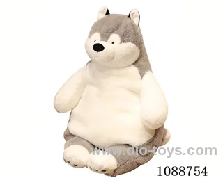 45CM lazy Husky throw pillow doll