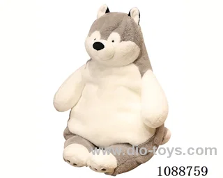 54CM lazy Husky throw pillow doll