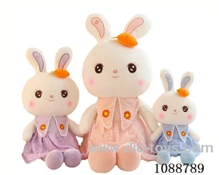 40CM sweetheart rabbit throw pillow doll