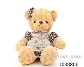 60CM dressed teddy bear female doll