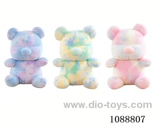 25CM colorful bear doll