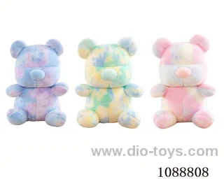 37CM colorful bear doll