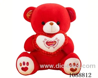 30CM red teddy bear doll