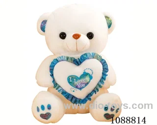 45CM white teddy bear doll