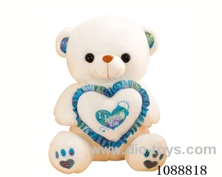 50CM white teddy bear doll